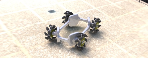 麦克纳姆轮底盘框架3D模型图纸 Solidworks设计缩略图